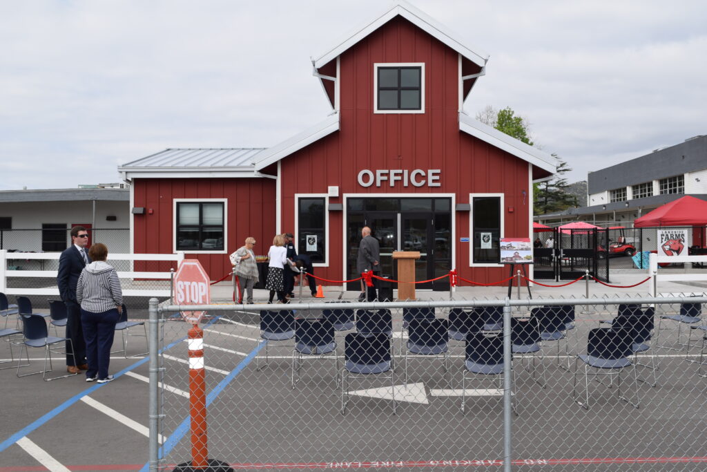 Red Barn shaped Office